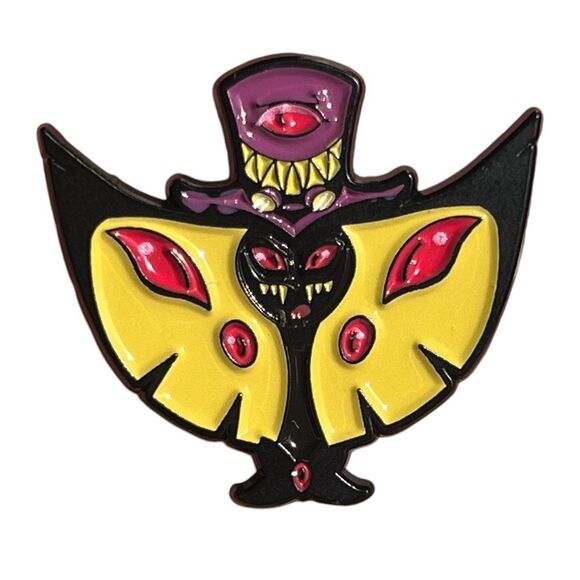 Hazbin Hotel Sir Pentious Snake Enamel Pin - Picture 7 of 7